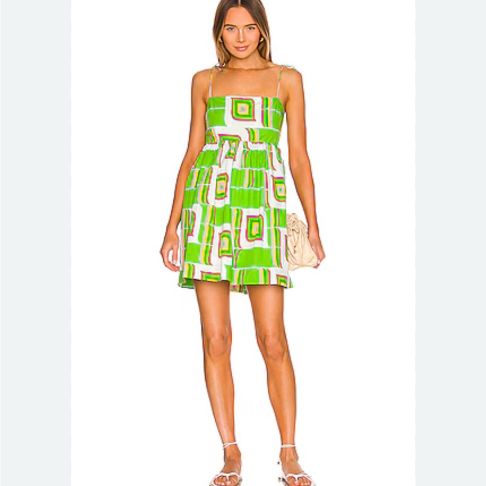 S/W/F Green Dress
